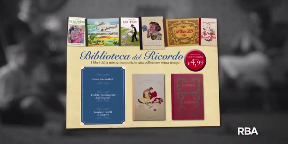 RBA "Biblioteca del Ricordo"